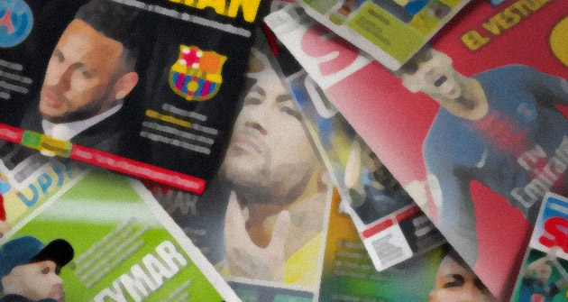Jornal espanhol destaca Neymar como principal jogador do Barcelona para 2020