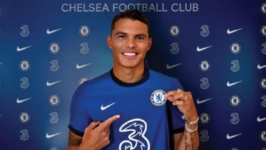 Após oito anos no PSG, Thiago Silva é anunciado como reforço do Chelsea