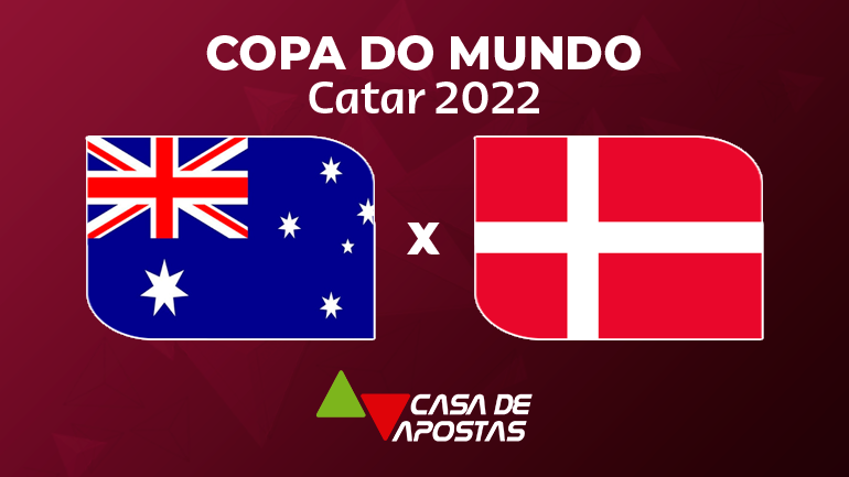 Austrália x Dinamarca: saiba as cotações e estatísticas sobre o confronto
